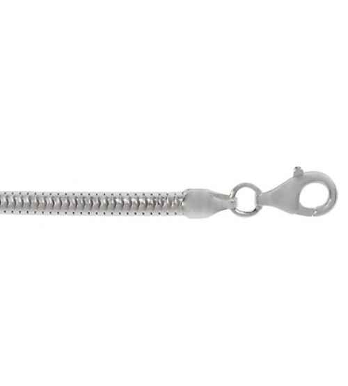 1.5mm Flexible Snake Chain - 16" - 24" Length, Sterling Silver